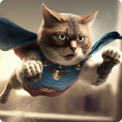 gato superman